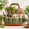 clevonna™ Canvas Garden Tool Tote main image