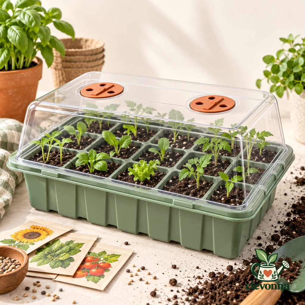 clevonna™ Seed Starter Tray with Humidity Dome main image