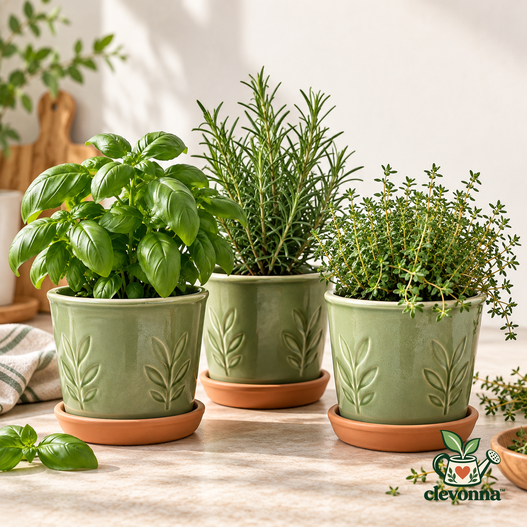 clevonna™ Herb Planter Trio main image